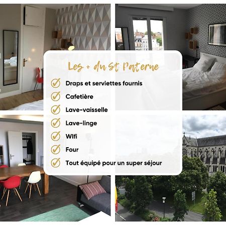Le St Paterne, Hyper Centre, 3 Chambres Tt Confort Orleans Ngoại thất bức ảnh